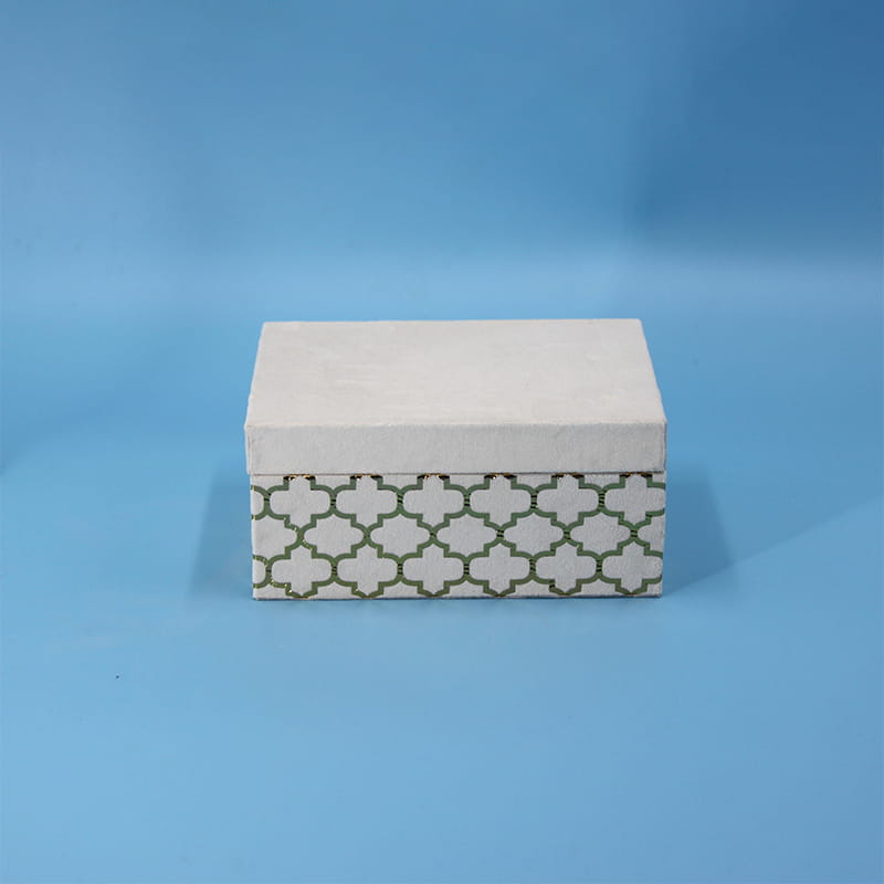 สินค้าใหม่ยอดนิยม สแควร์ สี่เหลี่ยมผืนผ้า แหวน ต่างหู สร้อยคอ กล่องเก็บเครื่องประดับ